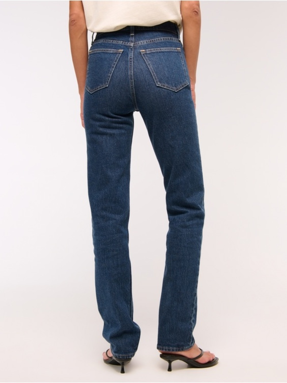NWT Abercrombie & Fitch 90’s Straight Ultra High Rise Jeans - Picture 7 of 12